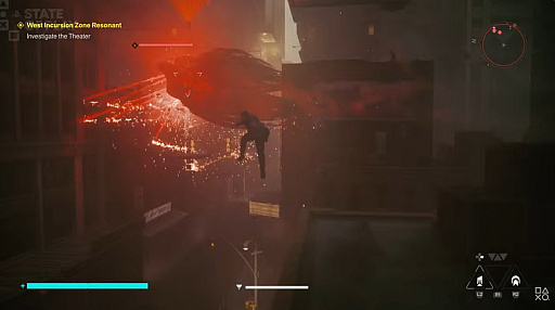 画像ギャラリー No.002のサムネイル画像 / 「CONTROL Resonant」序盤ゲームプレイ最新トレイラー公開。重力異常下を移動する能力「シフト」披露