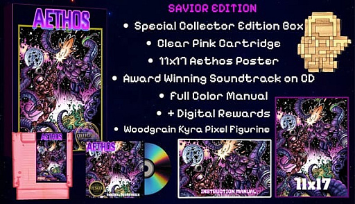 画像ギャラリー No.010のサムネイル画像 / NES向け新作メトロイドヴァニア「Aethos」のクラウドファンディング実施中。「DARK SOULS」にインスパイアされたリソース管理で特殊能力を使いこなす