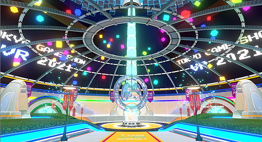 ���������꡼ No.003�Υ���ͥ������ / �С�����������������ॷ�祦 VR 2021�פ�TGS 2021 ONLINE�����˥����ץ�Υ�줿��꤫��Ǥ�ե��󤬽�������ή�Ǥ�����֤�