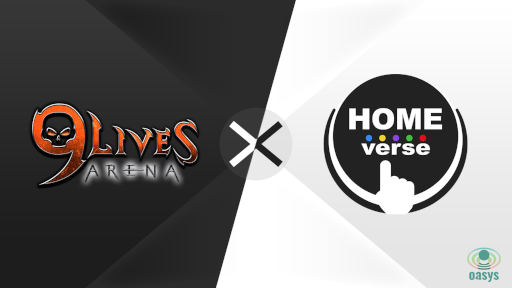 「9Lives Arena」，ゲーム特化型ブロックチェーンOasysのLayer2ブロックチェーン“HOME Verse”に参加