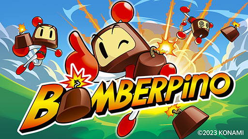 ���������꡼ No.003�Υ���ͥ������ / KONAMI�ȥ���ܤ����֥ܥ�С��ԥΡפ�AR�������ڤ���롣�֥ԥΡפο��ѥå�������10��9�������ָ��������