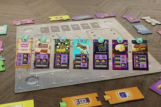 画像ギャラリー No.002のサムネイル画像 / 高騰するパーツを確保し,レトロゲームを動かせるPCを組み上げろ。ボードゲーム「ComputerJunkyard」のKickstarterキャンペーンが展開中