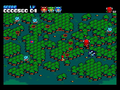 画像ギャラリー No.005のサムネイル画像 / 「ハイドライド」などで知られる内藤時浩氏が,新作シューティング「XeGrader」のMSX2版をリリース