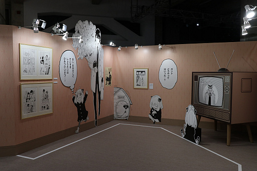 画像ギャラリー No.009のサムネイル画像 / 「少年ジャンプ+展」が東京・天王洲にて開催中。数々の人気作品を輩出しているマンガ誌アプリの10年を堪能できた内覧会をレポート