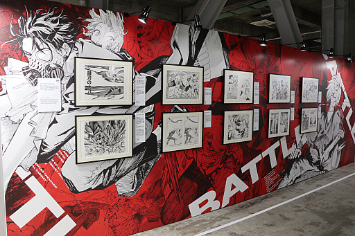画像ギャラリー No.017のサムネイル画像 / 「少年ジャンプ+展」が東京・天王洲にて開催中。数々の人気作品を輩出しているマンガ誌アプリの10年を堪能できた内覧会をレポート