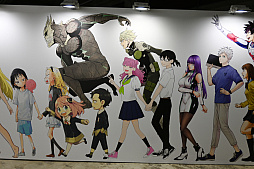 画像ギャラリー No.041のサムネイル画像 / 「少年ジャンプ+展」が東京・天王洲にて開催中。数々の人気作品を輩出しているマンガ誌アプリの10年を堪能できた内覧会をレポート