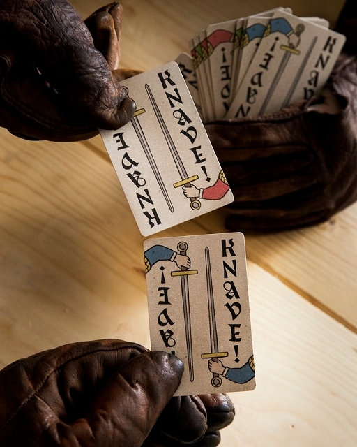 画像ギャラリー No.005のサムネイル画像 / リズムに乗って戦う剣術カードゲームがクラファン中。3つの構えを使い分け，相手の手の内を読みつつ，自分の勝ちも見逃さないように戦う