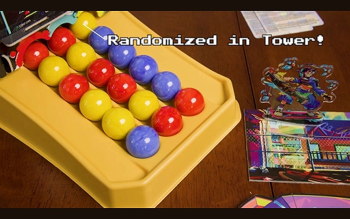 画像ギャラリー No.003のサムネイル画像 / マーブルを揃えて消し，必殺技を放て！ 落ちものパズルと対戦格闘を組み合わせたボードゲーム「Re;MATCH」のクラファンを実施中