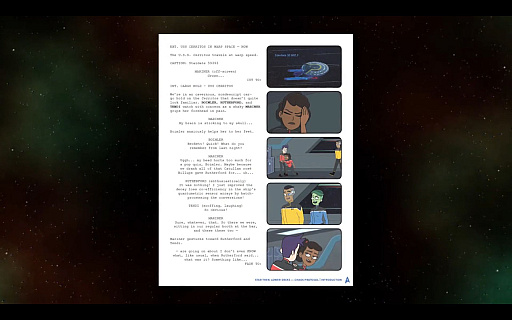 画像ギャラリー No.014のサムネイル画像 / 「スタートレック」の公式アナログゲーム2本がクラウドファンディング実施中。マーダーミステリーと脱出ゲームでスタートレックの世界に浸ろう