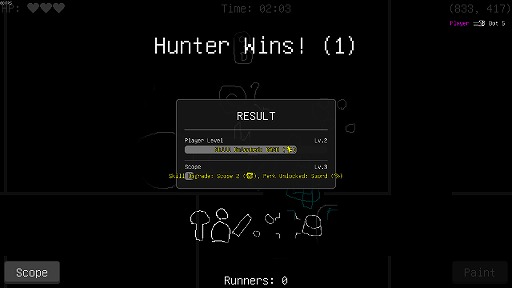 画像ギャラリー No.004のサムネイル画像 / 自分自身の姿を描き，風景に溶け込む。非対称型の落書き鬼ごっこゲーム「IIIIIIlI」，Steamストアページを公開