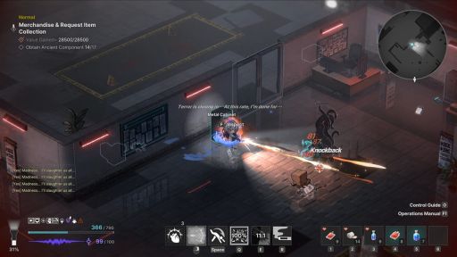 画像ギャラリー No.007のサムネイル画像 / 「VOID DIVER : アビスからの脱出」，デモ版のアップデートを実施。新プレイアブルキャラクターとして過酷な過去を持つ「レイヴン」を追加