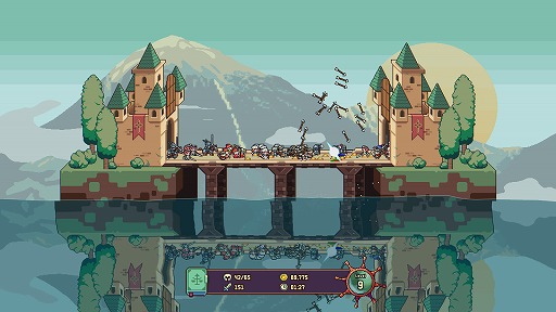 画像ギャラリー No.001のサムネイル画像 / ちまちまかわいいアートと，歯ごたえある難しさ。シンプルなタワーディフェンスローグライト「Open The Gate Just A Little」，体験版を公開