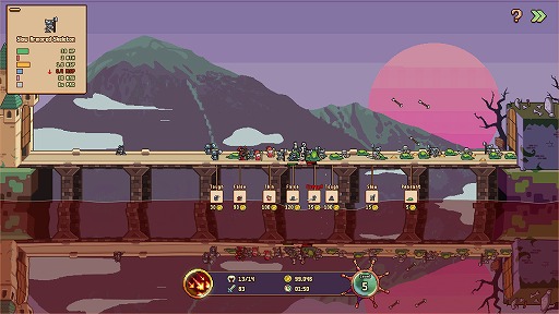 画像ギャラリー No.003のサムネイル画像 / ちまちまかわいいアートと，歯ごたえある難しさ。シンプルなタワーディフェンスローグライト「Open The Gate Just A Little」，体験版を公開