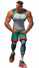 画像ギャラリー No.006のサムネイル画像 / NBAスター選手がその手で躍る。「NBAダンクシティ」はスマホでサクッと気軽にバスケの魅力を味わえる。日本展開に向けて着々と準備中