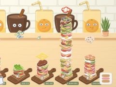 落ちてくる具材を積み重ねてサンドイッチを作る放置系クリッカー「Sandwich +1」，体験版をSteamで配信開始