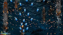 画像ギャラリー No.006のサムネイル画像 / 太平洋戦線を舞台にした縦スクロールSTGの続編「桜花ノ艦隊 1946」，2026年内にSteamでリリース。連合軍視点で日本艦隊に挑む