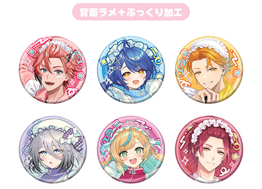 画像ギャラリー No.006のサムネイル画像 / にじさんじ「Jersey Maidtes」グッズが発売。ジャージメイド姿をした6人のライバーが描かれる