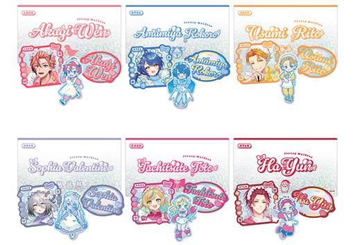 画像ギャラリー No.007のサムネイル画像 / にじさんじ「Jersey Maidtes」グッズが発売。ジャージメイド姿をした6人のライバーが描かれる