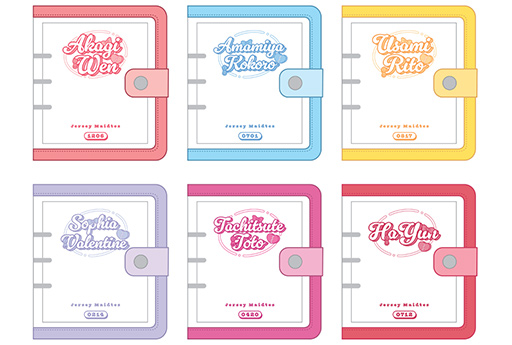 画像ギャラリー No.009のサムネイル画像 / にじさんじ「Jersey Maidtes」グッズが発売。ジャージメイド姿をした6人のライバーが描かれる