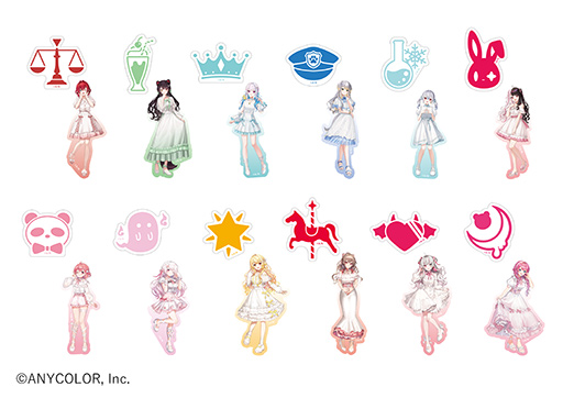 画像ギャラリー No.029のサムネイル画像 / コラボカフェ「にじさんじCafe 〜Milky Ribbon Party〜」が6月15日から7月28日まで東京,名古屋,大阪で開催