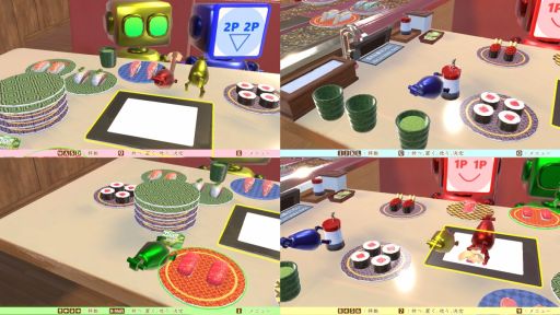 画像ギャラリー No.004のサムネイル画像 / 5つのモードでバーチャル回転寿司を楽しむ「ただお寿司食べよう!」,Steamで配信開始。6月10日までセール価格の300円(税込)で購入できる