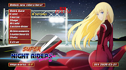 画像ギャラリー No.001のサムネイル画像 / 順位は関係なし,走った距離で勝負。80年代風アーケードレーシング「Super Night Riders S1」,Steamで正式リリース