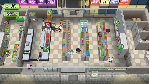 画像ギャラリー No.003のサムネイル画像 / 「ワンオペ!コンビニ」,DLC「深夜のワンオペパック」本日配信開始。新エリアや新業務が追加され,女の子店員も登場。深夜営業に挑戦