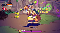画像ギャラリー No.010のサムネイル画像 / レトロなカートゥーン作品にインスパイアされたベルトスクロールACT「熱血乱闘軍団」，Steamでリリース。最大4人のローカル協力プレイに対応
