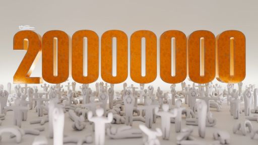 画像ギャラリー No.001のサムネイル画像 / 「めっちゃカメレオン」，発売から2か月で売上が2000万本を達成。ポストにはお礼の言葉とともに，謎の文字列も