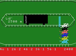 画像ギャラリー No.005のサムネイル画像 / 名作競馬ゲーム「MSXダービー(MSX版)」プロジェクトEGGで配信開始。3000円の資金を使って7レースの予想に挑戦