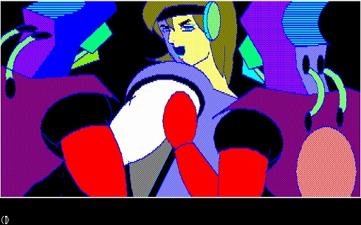 画像ギャラリー No.002のサムネイル画像 / 「スターアーサー伝説 惑星メフィウス（FM-7版）」，プロジェクトEGGで会員向けに無料配信。1983年にT&E SOFTが発売した名作ADV