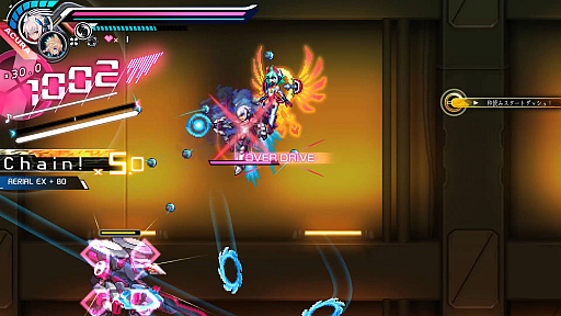 画像ギャラリー No.015のサムネイル画像 / 「蒼き雷霆 ガンヴォルト トライアングル エディション Nintendo Switch 2 Edition」，追加シナリオ「ガンヴォルト GX」のPVを公開