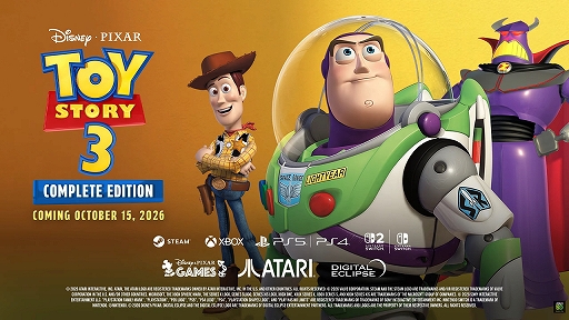 画像ギャラリー No.007のサムネイル画像 / トイ・ストーリーのゲームを1つにまとめた「Toy Story: Retro Roundup!」と，「Toy Story 3 Complete Edition」が10月15日に発売決定