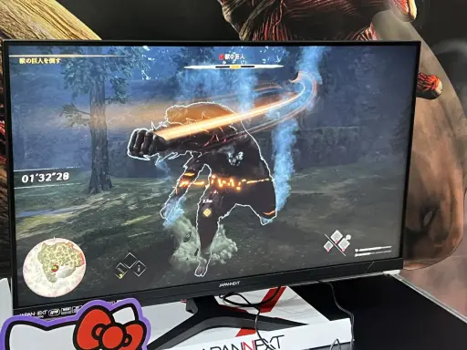 画像ギャラリー No.011のサムネイル画像 / 超大型巨人の巨大バルーンが目印！ 「進撃の巨人3」の試遊台で，より直感的になった立体機動とスロー演出を体験してきた［TGS2026］