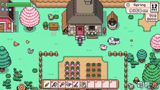 画像ギャラリー No.029のサムネイル画像 / 魔法の力で理想の農場を作り上げていくライフシムRPG「Fields of Mistria」,バージョン1.0が8月5日にリリース決定。日本語にも対応予定