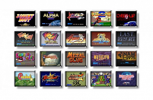 画像ギャラリー No.004のサムネイル画像 / NEOGEOの携帯ゲーム機を米Tommoが12月6日に発売。NEOGEO本体を模したドッキングステーションに，アーケードスティックも付属