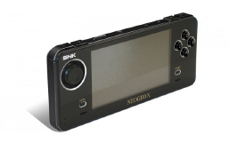 画像ギャラリー No.007のサムネイル画像 / NEOGEOの携帯ゲーム機を米Tommoが12月6日に発売。NEOGEO本体を模したドッキングステーションに，アーケードスティックも付属