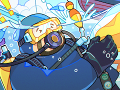 放置釣りゲーム「Fish to Dish: Idle Sushi」，「デイヴ・ザ・ダイバー」とコラボ。デイヴが釣果を渡してくれる