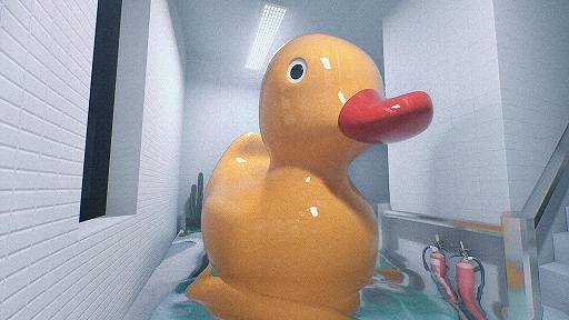 画像ギャラリー No.005のサムネイル画像 / 振り返ってはいけない階段を異常現象に対応しながら進む。「NEVER LOOK BACK」発表。アナウンストレイラーを公開