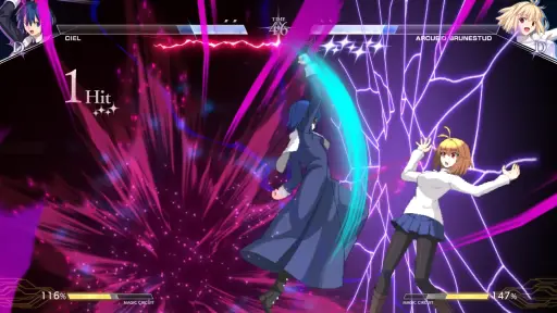 画像ギャラリー No.002のサムネイル画像 / 黒レンが参戦した「MELTY BLOOD: TWI-LUMINA」を実機で体験。奈須きのこ氏のシナリオを搭載した新モード“グランドシナリオモード”の存在も明らかに［TGS2026］