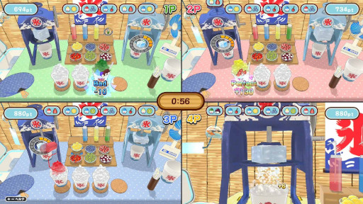 画像ギャラリー No.004のサムネイル画像 / ワンオペ調理ゲーム「作って！かき氷」，7月9日にリリース。最大4人で楽しめる対戦モードや，ランキング上位を目指すスコアアタックモードも搭載