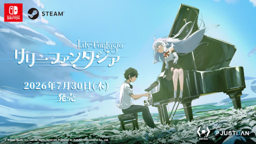 画像ギャラリー No.001のサムネイル画像 / 魔法のピアノを奏でるリズムゲーム「リリーファンタジア」，PC/Switch向けにリリース。白と黒のノーツに合わせて，タイミングよくボタンを押そう