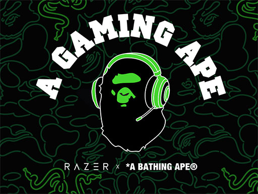 #001Υͥ/Razerѥ֥ɡA BATHING APEפȥܡ123˥饤ȯɽ򳫺