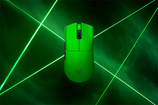 画像ギャラリー No.002のサムネイル画像 / 一時は品薄になった大人気eスポーツ向けマウス「Viper V4 Pro」に明るいグリーンの「Esports Green Edition」が加わる