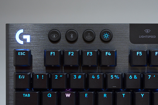 画像ギャラリー No.022のサムネイル画像 / 薄型キーの10キーレスワイヤレスキーボード「G915 X LIGHTSPEED TKL」。正当進化を遂げたロープロファイル勢のアイドルだ