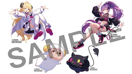 画像ギャラリー No.007のサムネイル画像 / ゲームPCのNEXTGEARからホロライブの角巻わため＆常闇トワコラボモデルPCが発売に。限定特典グッズ付き