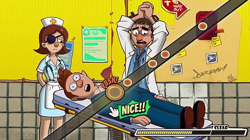 画像ギャラリー No.002のサムネイル画像 / 医療推理バカADV「Dr. Oops!」，体験版をSteamで配信開始。奇妙な患者の症状から病気を診断して治療し，毎晩の借金返済を目指す
