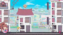 画像ギャラリー No.004のサムネイル画像 / 遅刻遅刻っ！ 女子高校生あゆみを操作し，パンをくわえながら学校を目指すプラットフォーマー「Running Late」，2026年8月に早期アクセス開始