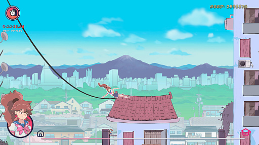 画像ギャラリー No.005のサムネイル画像 / 遅刻遅刻っ！ 女子高校生あゆみを操作し，パンをくわえながら学校を目指すプラットフォーマー「Running Late」，2026年8月に早期アクセス開始