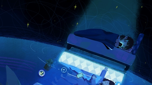 画像ギャラリー No.011のサムネイル画像 / 不眠のつらさが痛いほど伝わる。眠れない主人公の長い夜を描くテキストADV「Have a Good Night」［CJ2026］